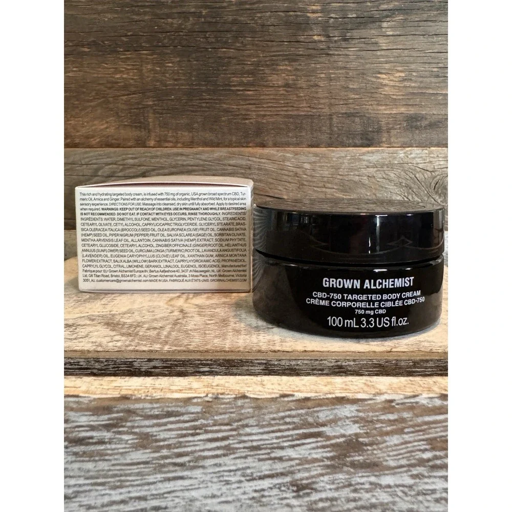 Grown Alchemist Targeted Body Cream 100ml – Firming & Hydrating Lotion‎ 🌿